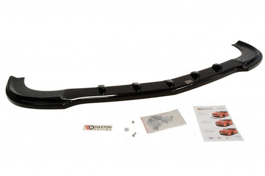 Front Ansatz für MERCEDES CLK W209 (FÜR ME-CLK-209-AMG204-F1 STOßSTANGE) schwarz Hochglanz