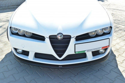 Front Ansatz für Alfa Romeo Brera schwarz Hochglanz