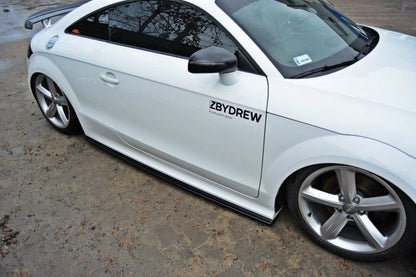 Seitenschweller Ansatz für Audi TT RS 8J Carbon Look