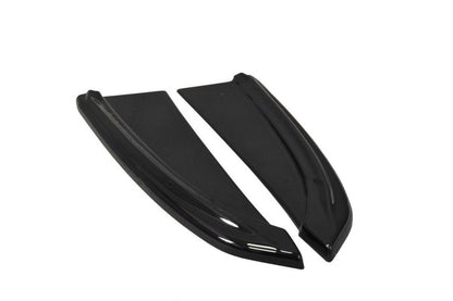 Heck Ansatz Flaps Diffusor für Audi A8 D4 Carbon Look
