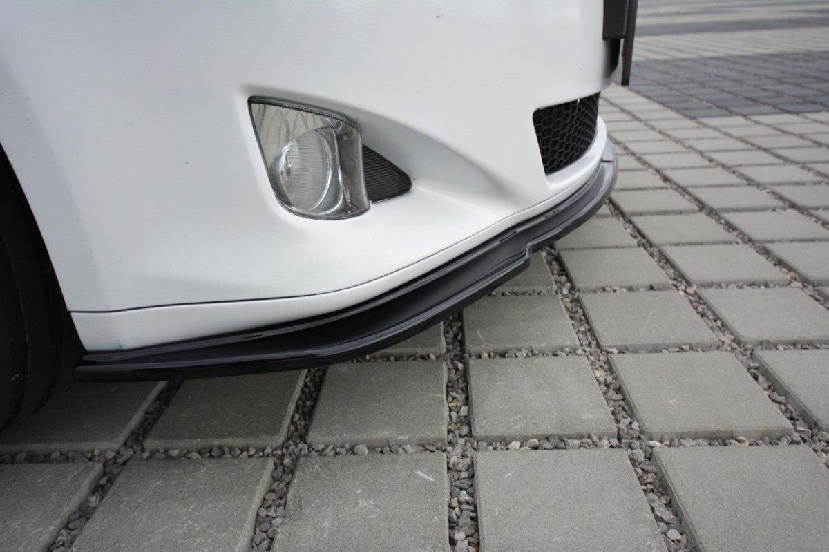 Front Ansatz V.1 für Lexus IS Mk2 schwarz Hochglanz