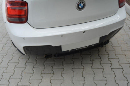 BMW 1er F20/F21 M-POWER Diffusor Heck Ansatz für Heckschürze für & Heck Ansatz Flaps Diffusor für (vor Facelift)