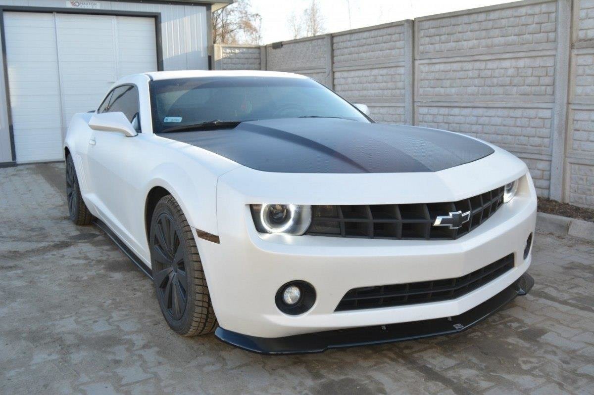 Front Ansatz für Chevrolet Camaro Standard Mk5 schwarz Hochglanz