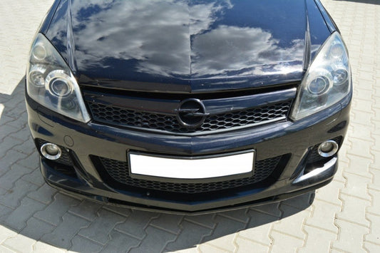 Front Ansatz für OPEL ASTRA H OPC / VXR Nurburg schwarz Hochglanz