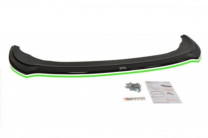 Front Ansatz V.2 für SEAT LEON MK2 CUPRA / FR Facelift schwarz Hochglanz