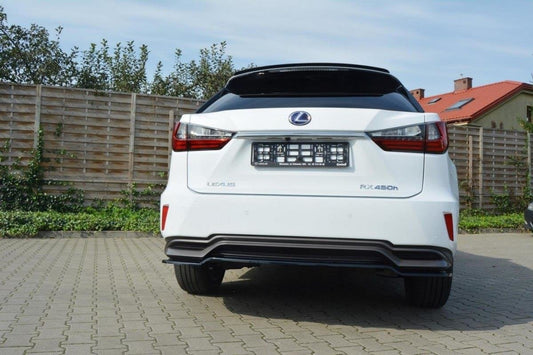 Heckansatz Lexus RX Mk4 H  schwarz Hochglanz