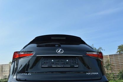 Spoiler CAP für Lexus NX Preface/Facelift schwarz Hochglanz