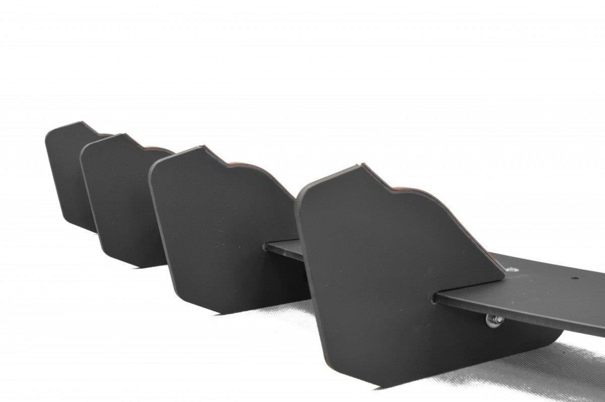 Diffusor Heck Ansatz für Heckschürze für SEAT LEON III FR