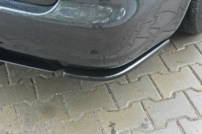Heck Ansatz Flaps Diffusor für AUDI S4 B5 Avant schwarz Hochglanz