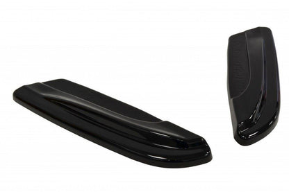 Heck Ansatz Flaps Diffusor für Jeep Grand Cherokee WK2 Summit Facelift schwarz Hochglanz