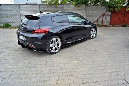 VW SCIROCCO R Diffusor Heck Ansatz für Heckschürze für & Heck Ansatz Flaps Diffusor für