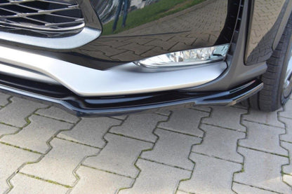 Front Ansatz V.1 für Lexus NX Mk1 F-Sport schwarz Hochglanz