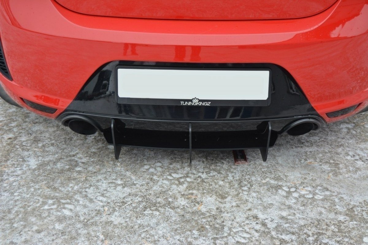 Diffusor Heck Ansatz für Heckschürze für SEAT LEON MK2 MS DESIGN