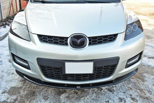 Front Ansatz für MAZDA CX-7 schwarz Hochglanz