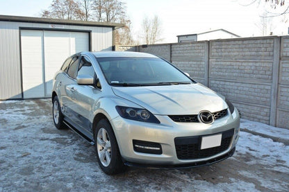 Front Ansatz für MAZDA CX-7 schwarz Hochglanz