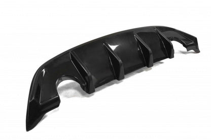 Diffusor Heck Ansatz für FORD FOCUS II ST FACELIFT Carbon Look