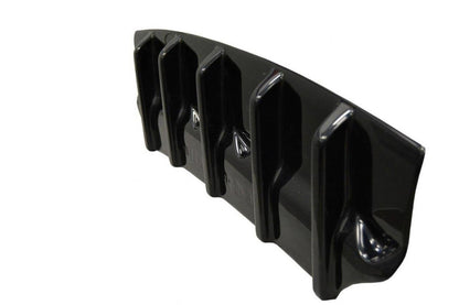 Diffusor Heck Ansatz für Lexus IS Mk3 Facelift T schwarz Hochglanz