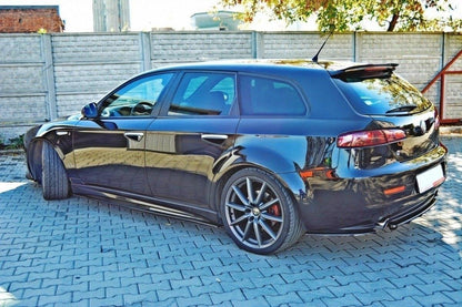 Spoiler CAP für ALFA ROMEO 159 Sportwagon schwarz Hochglanz