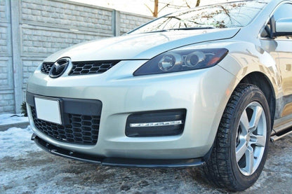Front Ansatz für MAZDA CX-7 schwarz Hochglanz