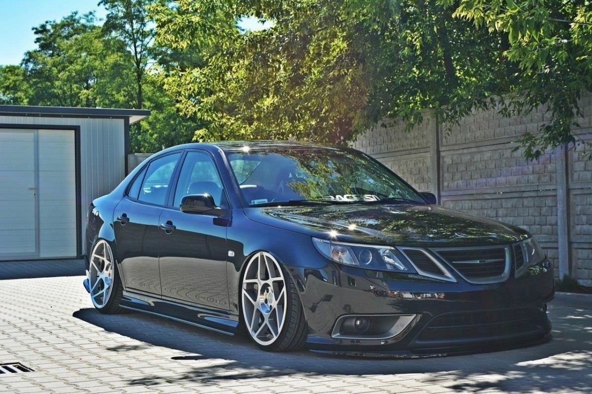 Front Ansatz für SAAB 9-3 TURBO X Carbon Look