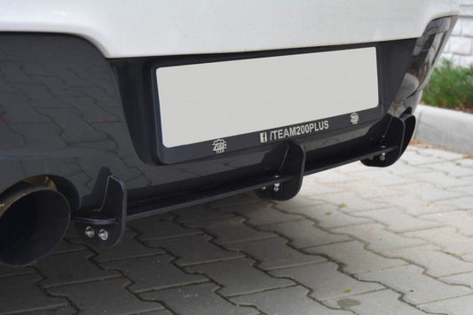 BMW 1er F20/F21 M-POWER Diffusor Heck Ansatz für Heckschürze für & Heck Ansatz Flaps Diffusor für (vor Facelift)