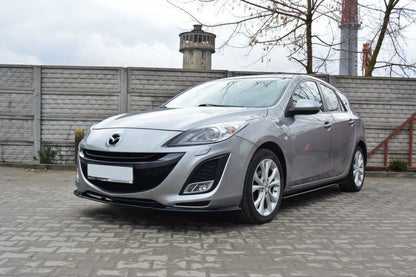 Front Ansatz für MAZDA 3 MK2 SPORT (vor Facelift) schwarz Hochglanz