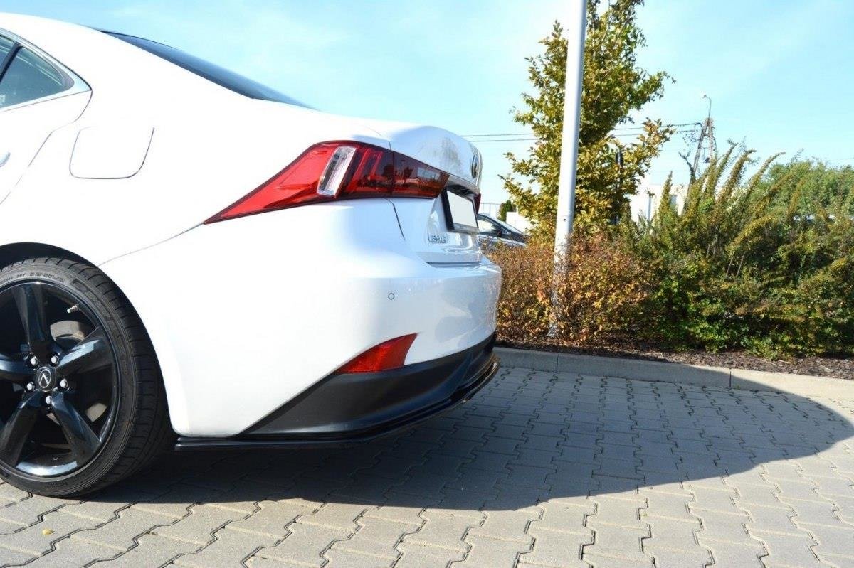 Heckansatz Lexus IS Mk3 H  schwarz Hochglanz