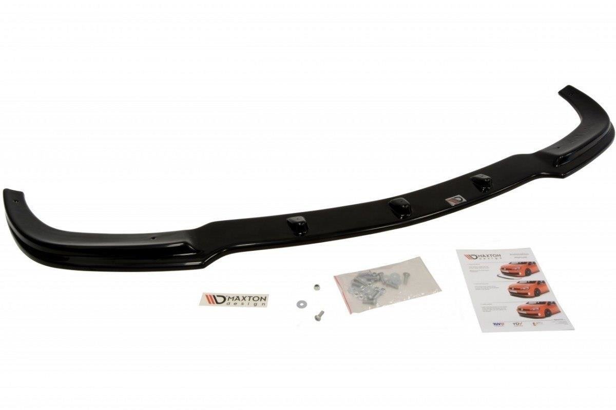 Front Ansatz für MERCEDES CLK W209 Facelift FÜR Serie schwarz Hochglanz