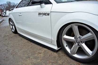 Seitenschweller Ansatz für Audi TT RS 8J Carbon Look