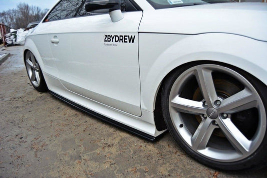 Seitenschweller Ansatz für Audi TT RS 8J Carbon Look