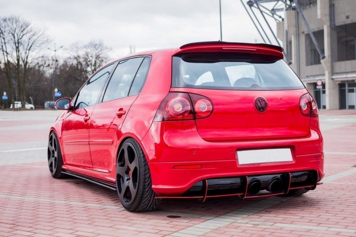 VW GOLF 5 R32 Diffusor Heck Ansatz für Heckschürze für