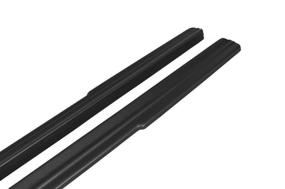 Seitenschweller Ansatz für Skoda Rapid  Carbon Look