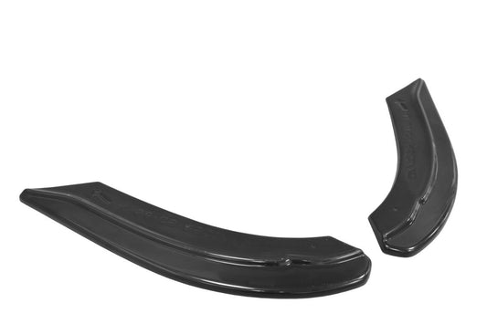Heck Ansatz Flaps Diffusor für Audi S6 C5  schwarz Hochglanz