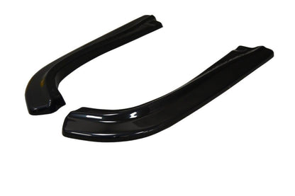 Heck Ansatz Flaps Diffusor für Infiniti G37 Limousine schwarz Hochglanz