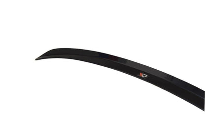 Spoiler CAP für Renault Megane Hatchback MK4  schwarz Hochglanz