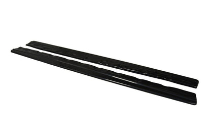 Seitenschweller Ansatz für Honda Civic Mk9  schwarz Hochglanz