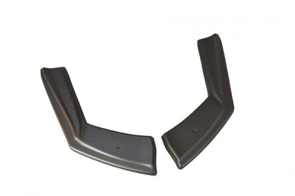 Heck Ansatz Flaps Diffusor für Audi RS5 Mk1 8T Facelift schwarz Hochglanz