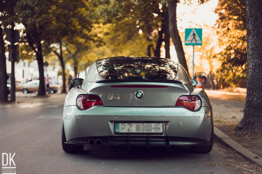 Diffusor Heck Ansatz für Heckschürze für BMW Z4 COUPE E86