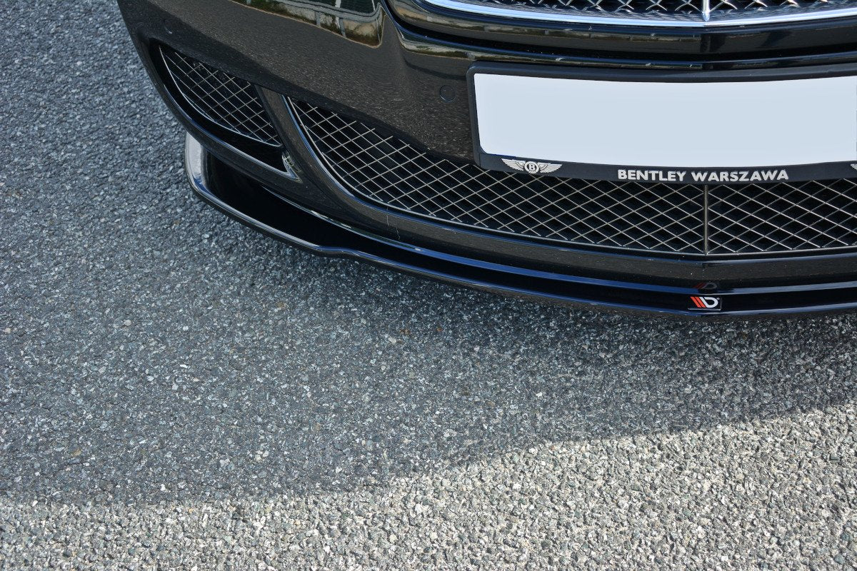 Front Ansatz V.1 für BENTLEY CONTINENTAL GT schwarz matt
