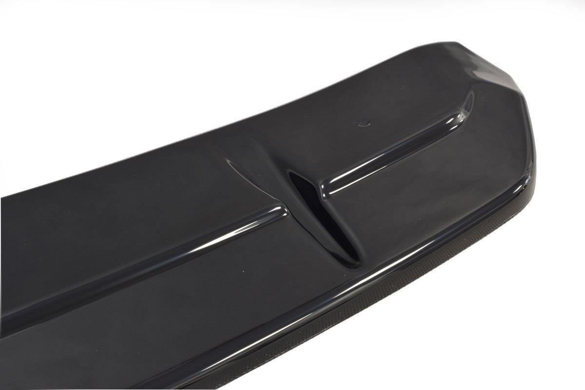 Mittlerer Diffusor Heck Ansatz für Audi RS7 Facelift Carbon Look