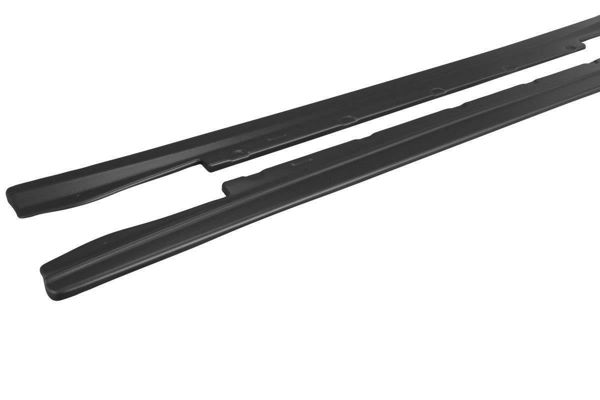Seitenschweller Ansatz für V.1 für Mercedes-Benz CLS C218  schwarz Hochglanz