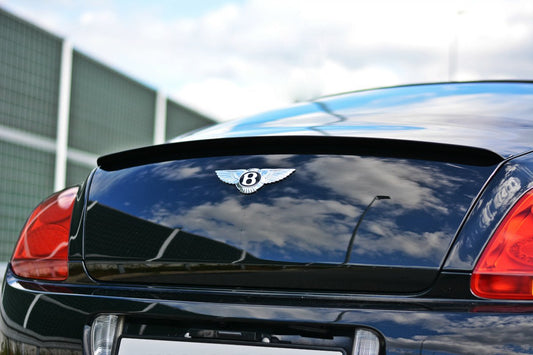 Spoiler CAP für BENTLEY CONTINENTAL GT schwarz Hochglanz