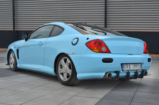 Diffusor Heck Ansatz für Heckschürze für HYUNDAI TIBURON MK.2 FACELIFT