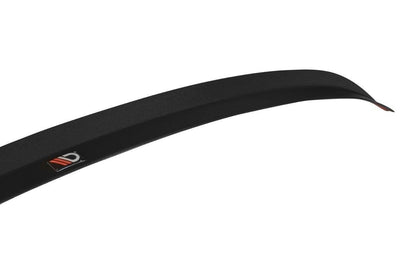 Spoiler CAP für Skoda Rapid Spaceback schwarz Hochglanz