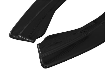 Heck Ansatz Flaps Diffusor für BENTLEY CONTINENTAL GT schwarz Hochglanz