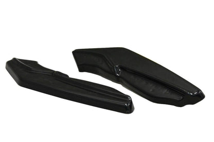 Heck Ansatz Flaps Diffusor für Renault Laguna mk 3 Coupe schwarz matt