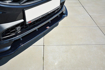Front Ansatz V.1 für Volvo V60 Polestar Facelift schwarz Hochglanz