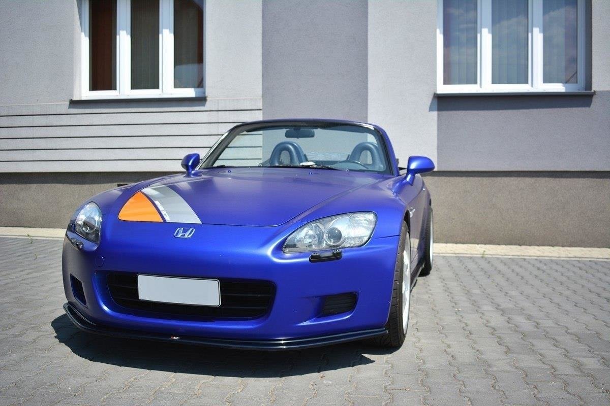 Front Ansatz für v.1 HONDA S2000 schwarz Hochglanz