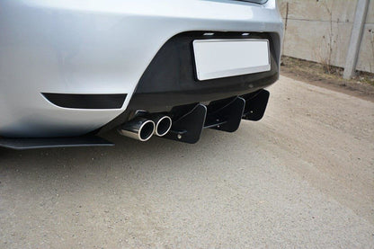 Diffusor Heck Ansatz für Heckschürze V.1 für Seat Leon Mk2 Cupra/ FR