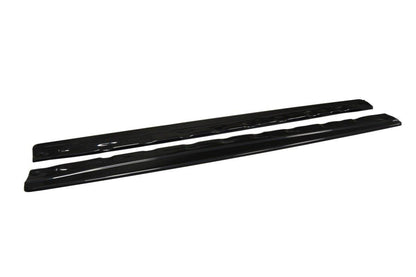 Seitenschweller Ansatz für Honda Civic Mk9  schwarz Hochglanz